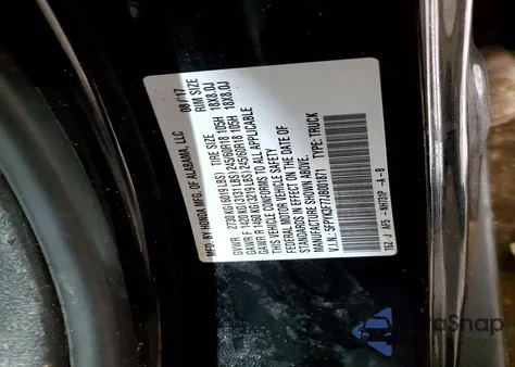 2018 Honda Ridgeline Rtl z USA, uszkodzony, nr VIN 5FPYK3F77JB001871